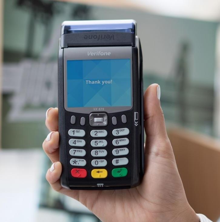  دستگاه کارتخوان سیار وریفون vx675