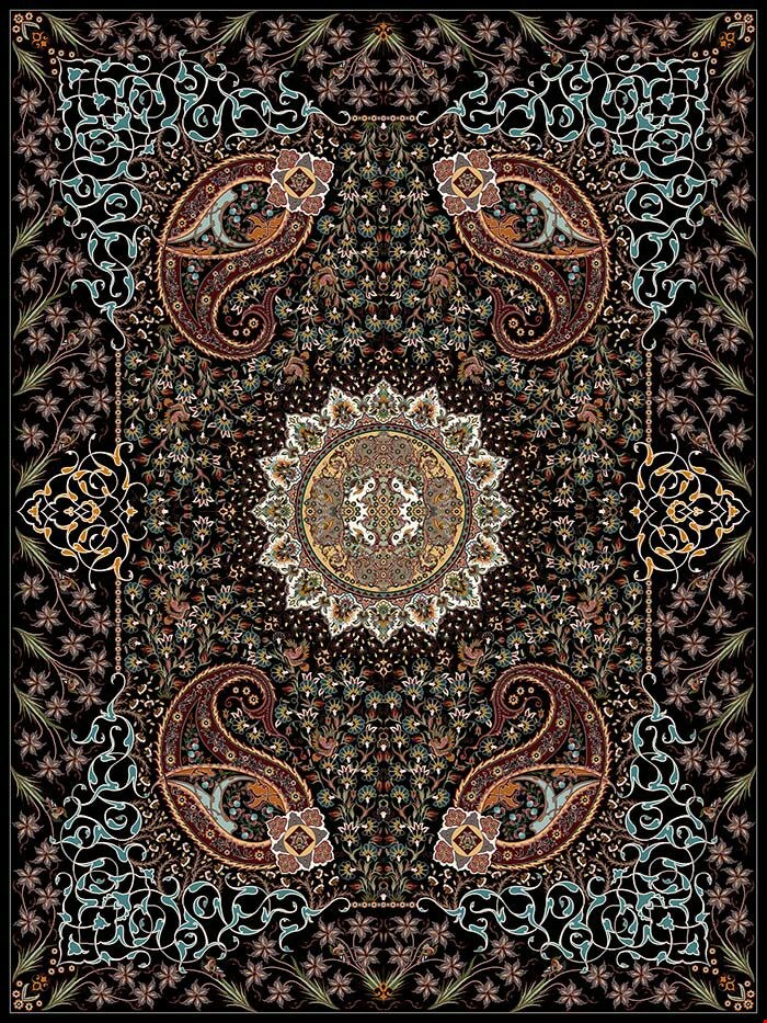 فرش طرح پرینان